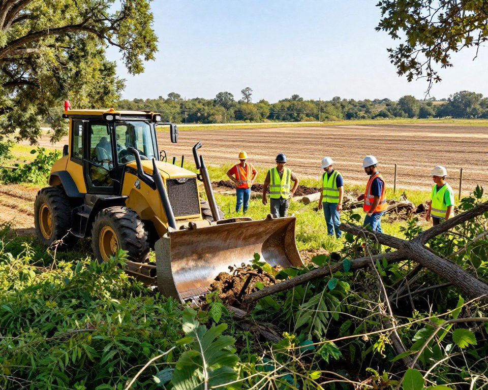 Land Clearing In Roanoke TX