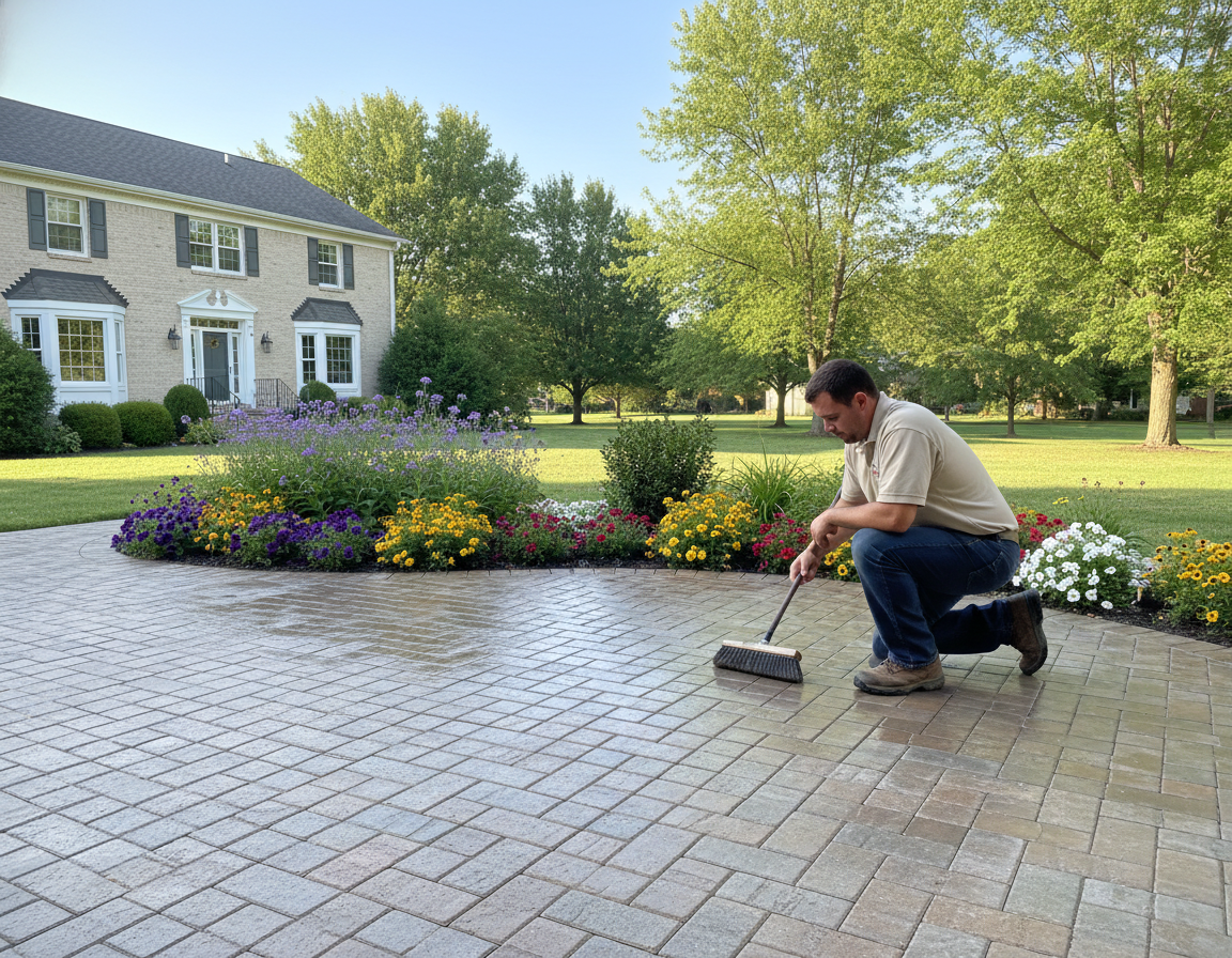 Lewis Center Patio Paver Sealing Services